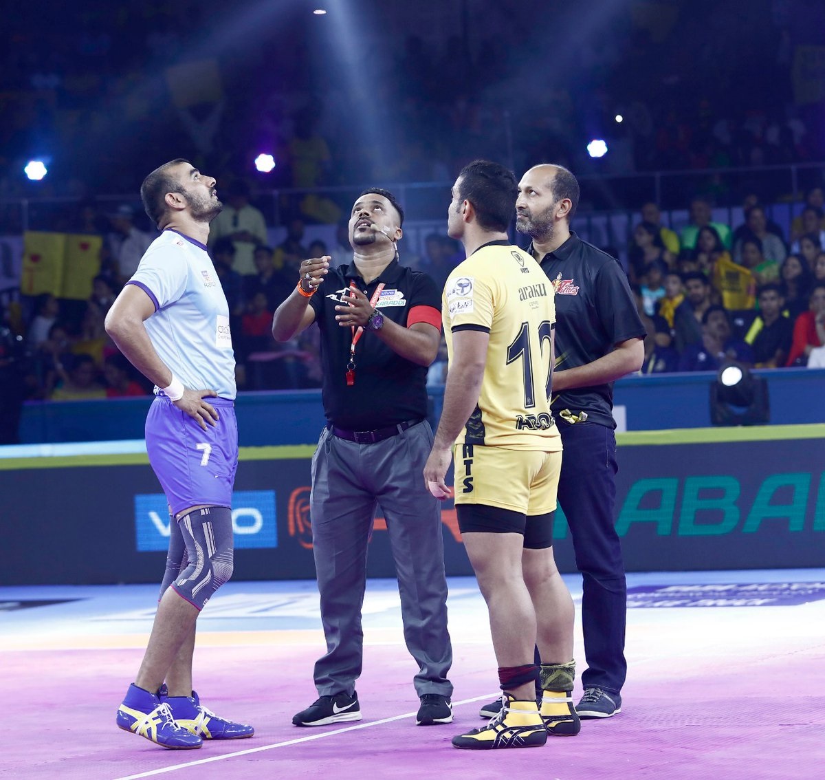 Pro Kabaddi Tamil Thalaivas Vs Telugu Titans