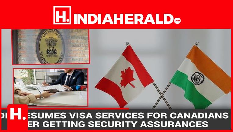 India Resumes Visa Services In Canada