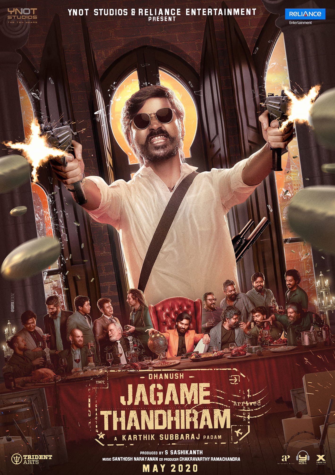 New Movies On Netflix Every Week Dhanush S Jagame Thandhiram Is The Only Indian Movie To Get Featured Along With Hollywood Names