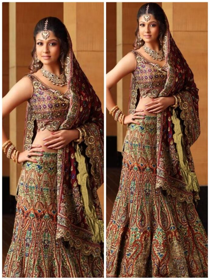 nayanthara #nayantara | Indian actress photos, Indian actresses, Black  lehenga