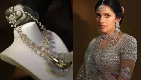 Mukesh Ambani-Nita Ambani Rs. 451 Crore Necklace Gift to Shloka Mehta |  Nita Ambani Wedding Gift - YouTube