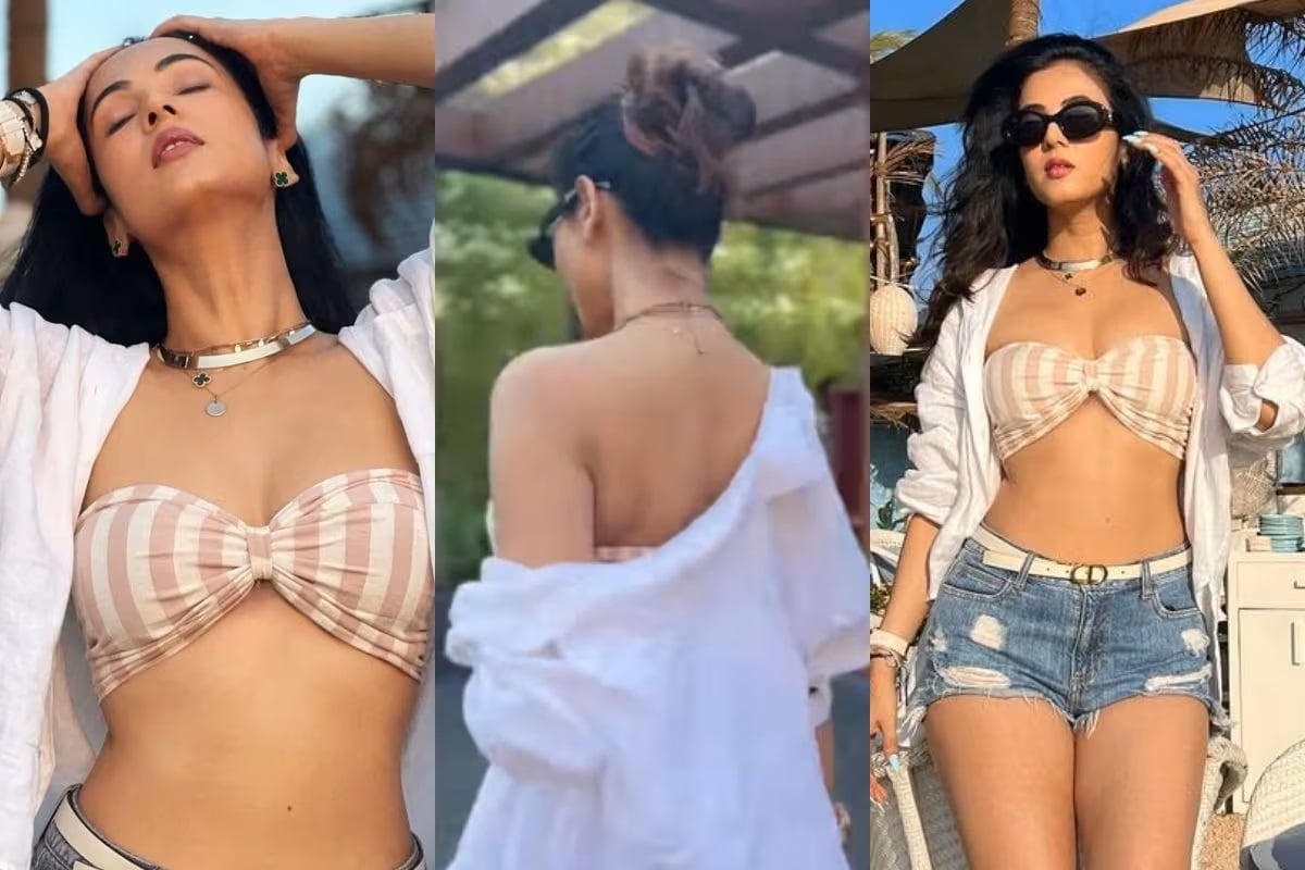Sexy Sexy Nangi Scene Video Sexy Sexy Nangi Sunny - Telugu Heroine Flaunts Cleavage in Bralette - Video goes Viral