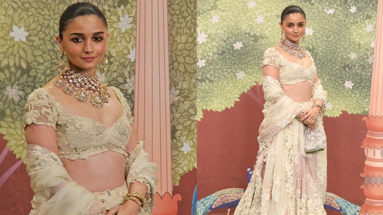 Alia Bhatt chooses Lehenga and she s absolutely breaktaking