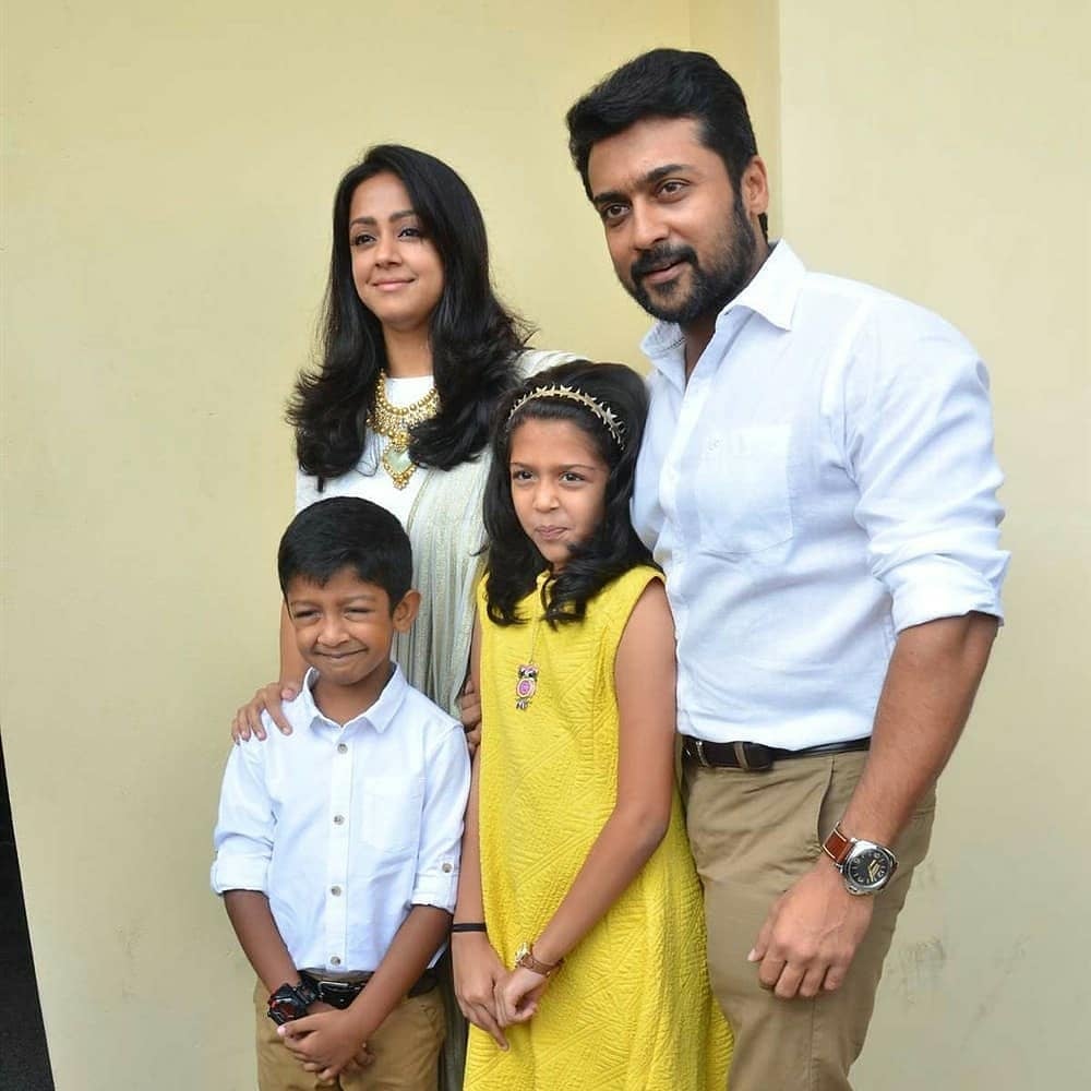 surya latest family Photos