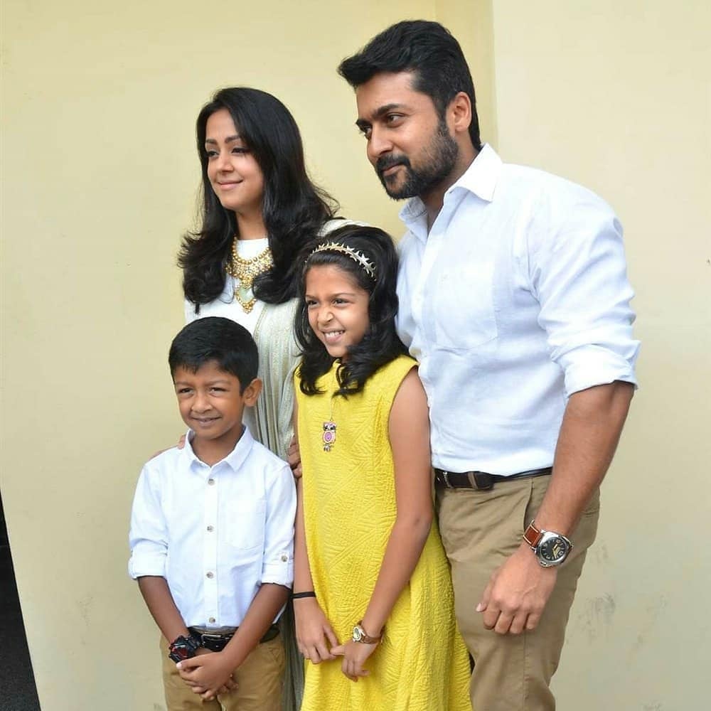 surya latest family Photos