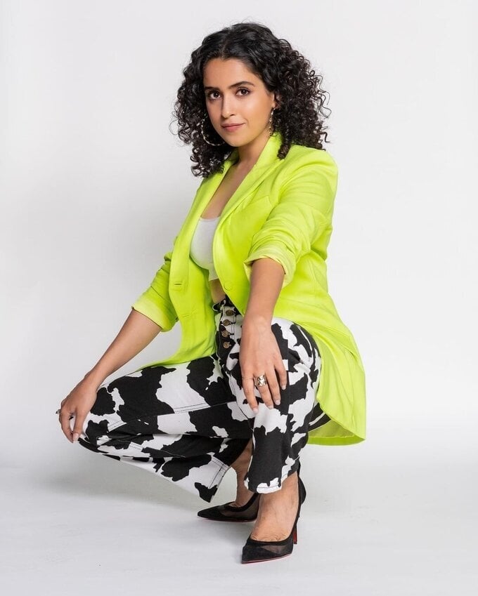 Actress And Model Sanya Malhotra Latest Photoshoot