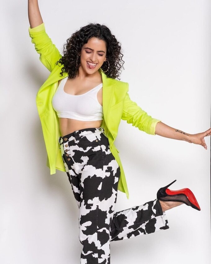 Actress And Model Sanya Malhotra Latest Photoshoot