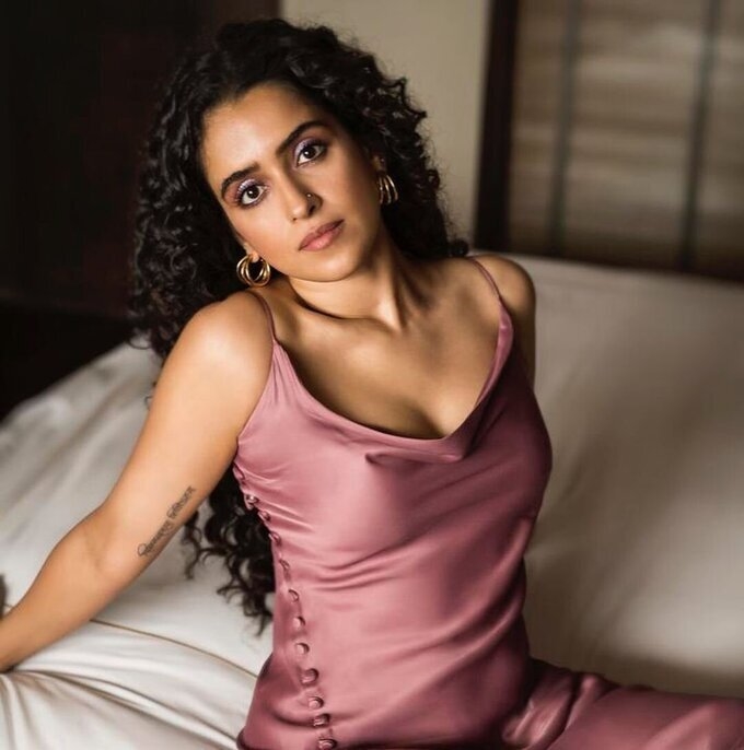 Actress And Model Sanya Malhotra Latest Photoshoot