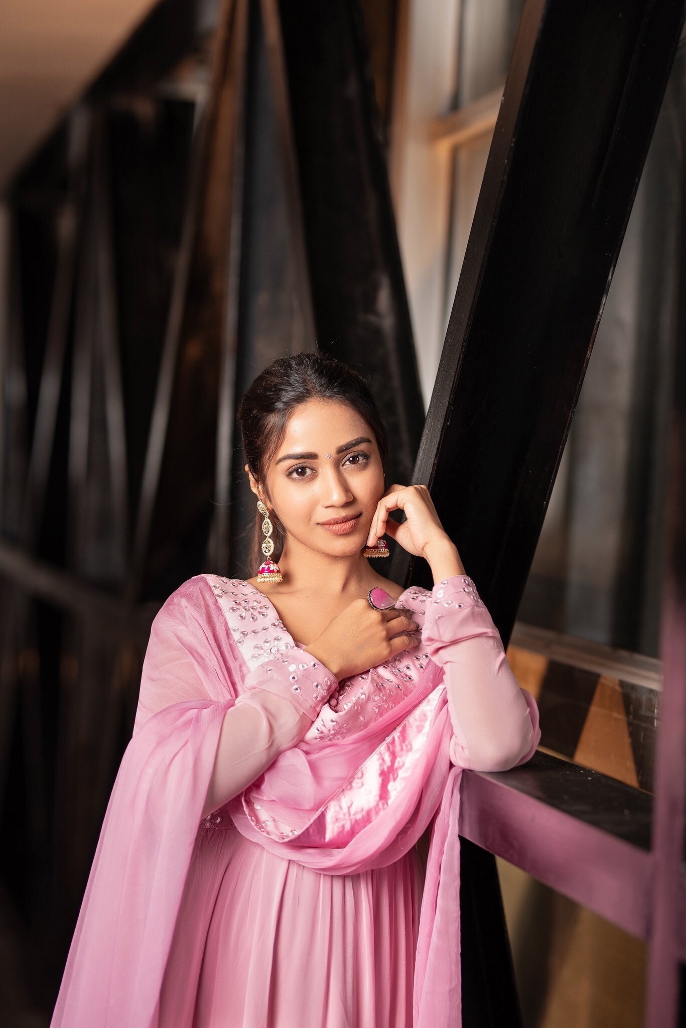 Actress Nivetha Pethuraj Traditional Attire