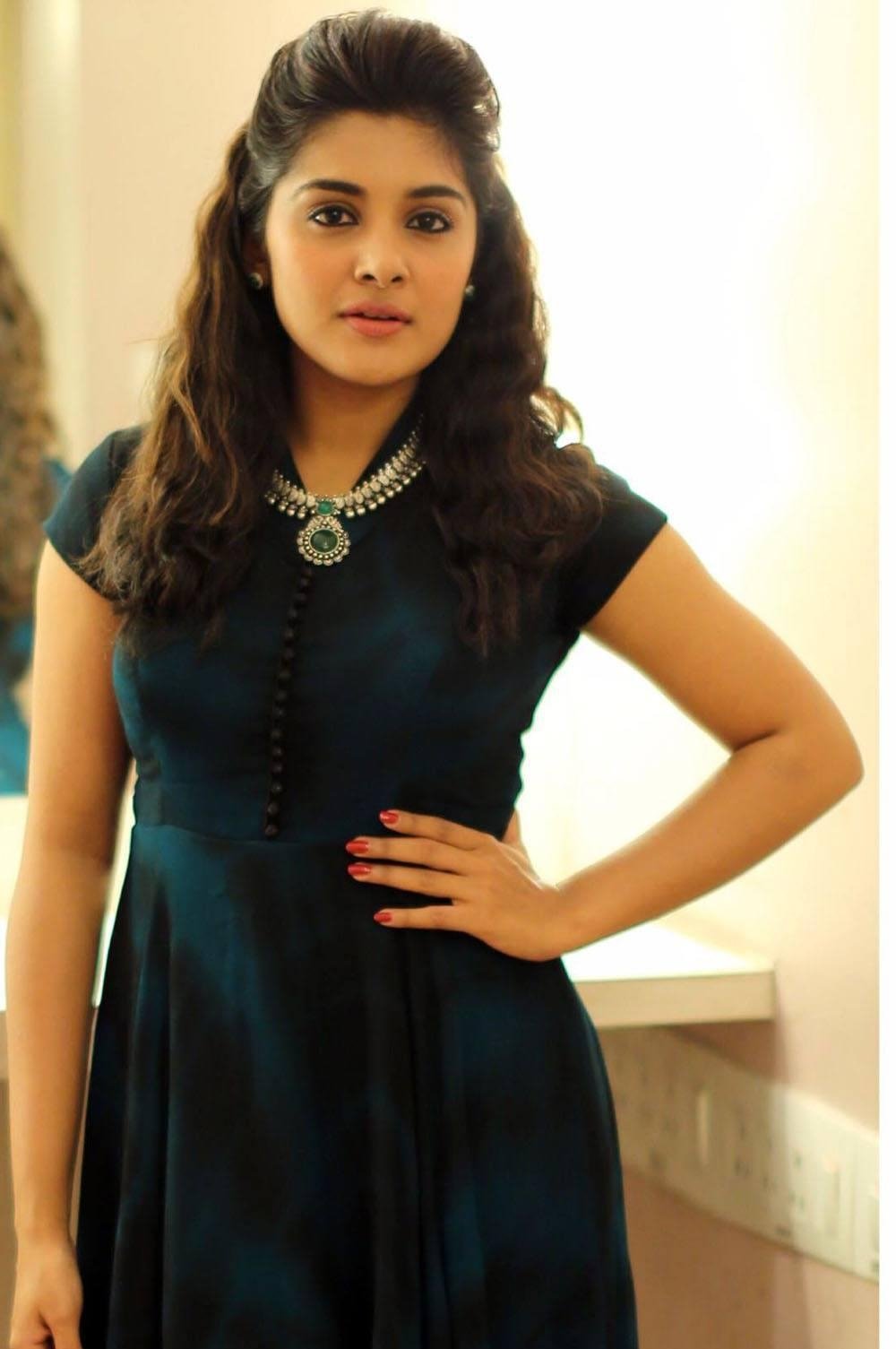 Actress Nivetha Thomas Cute Candid Images