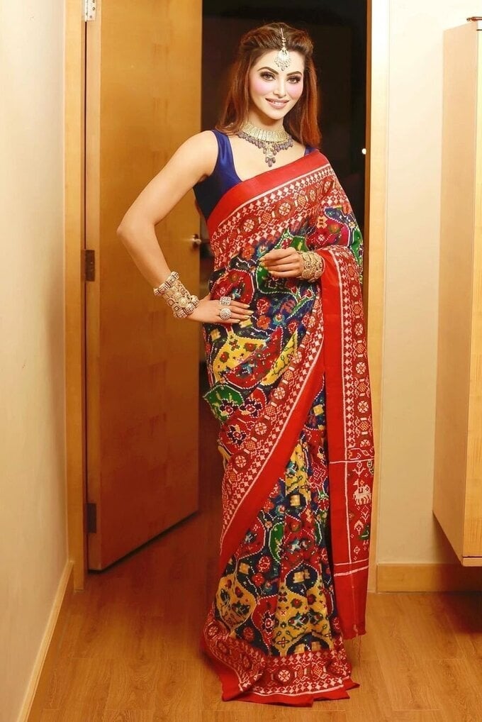 Actress Urvashi Rautela Latest Photos In Traditional Dress