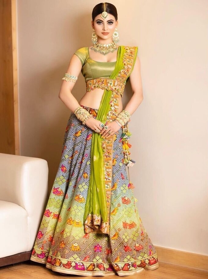 Actress Urvashi Rautela Latest Photos In Traditional Dress