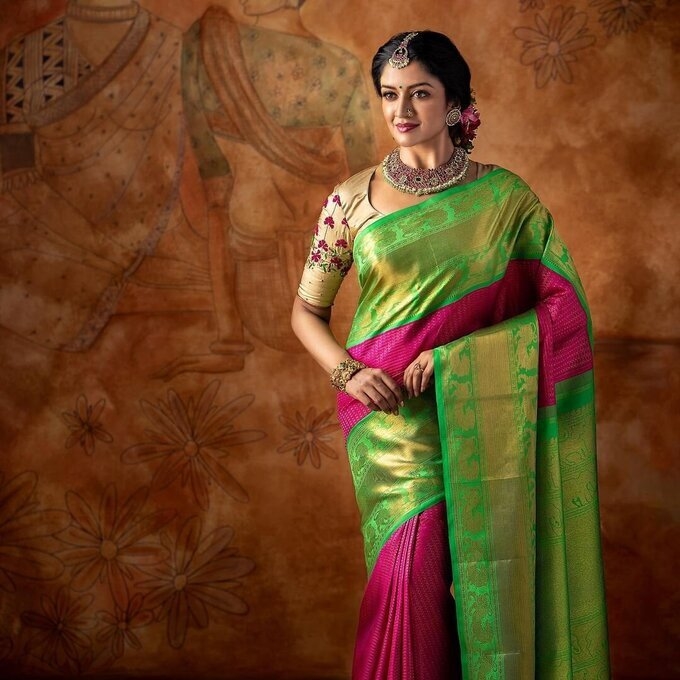 Actress Vimala Raman Gorgeous Latest Images In Saree