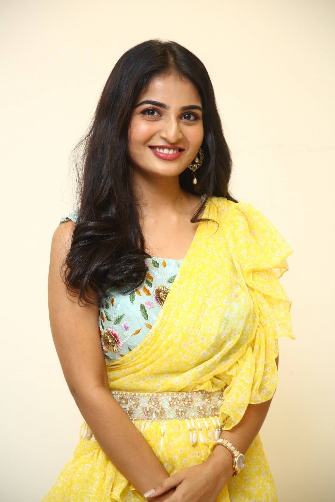 Ananya Nagalla Cute Photos In Saree