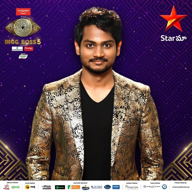 Bigg Boss Telugu Season 5 Contestants List