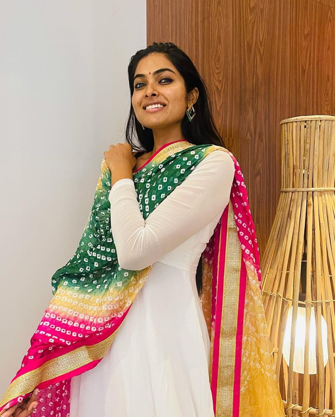 Divi Vadthya Latest Photos In White Dress