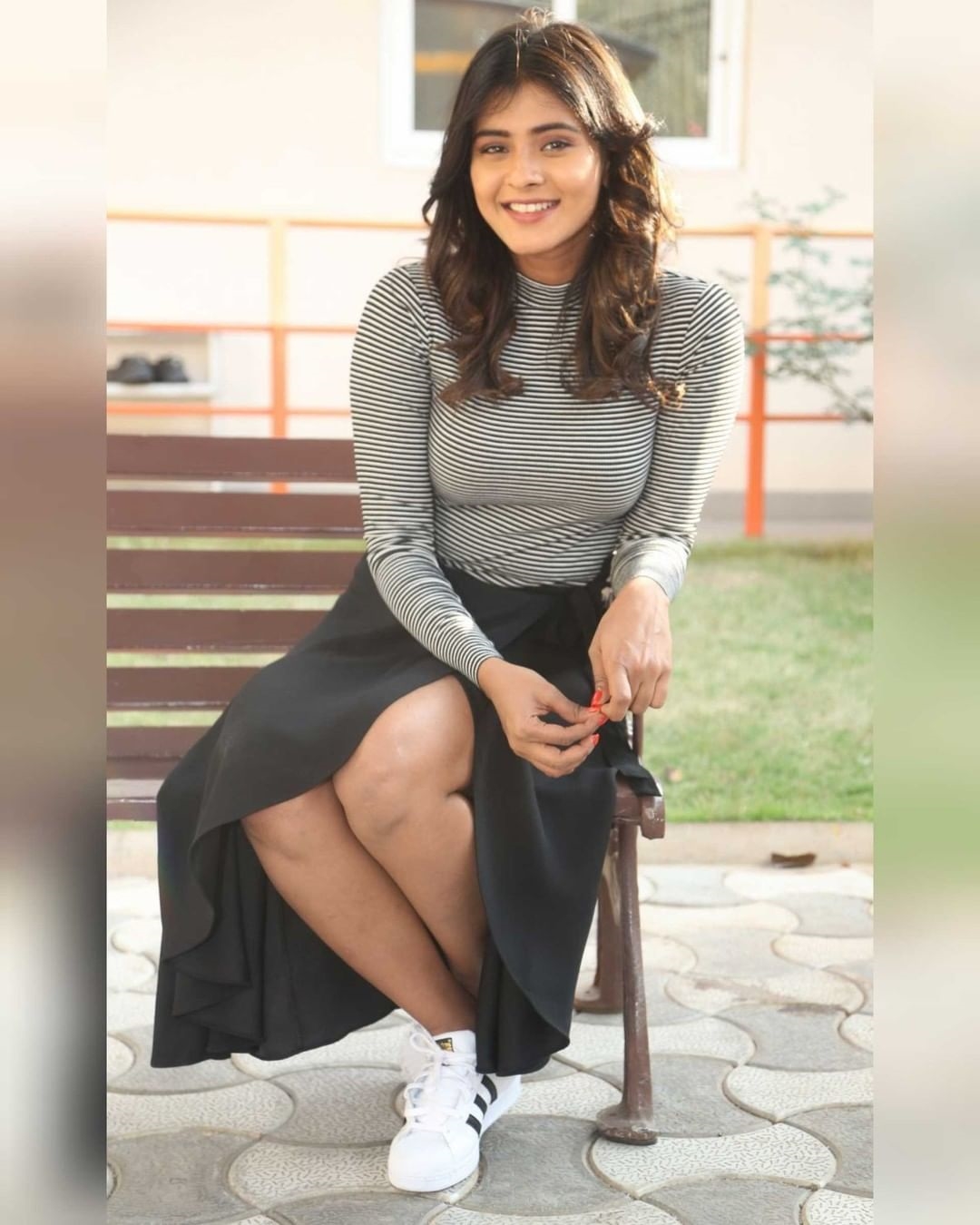 Hebah Patel latest chubby photos