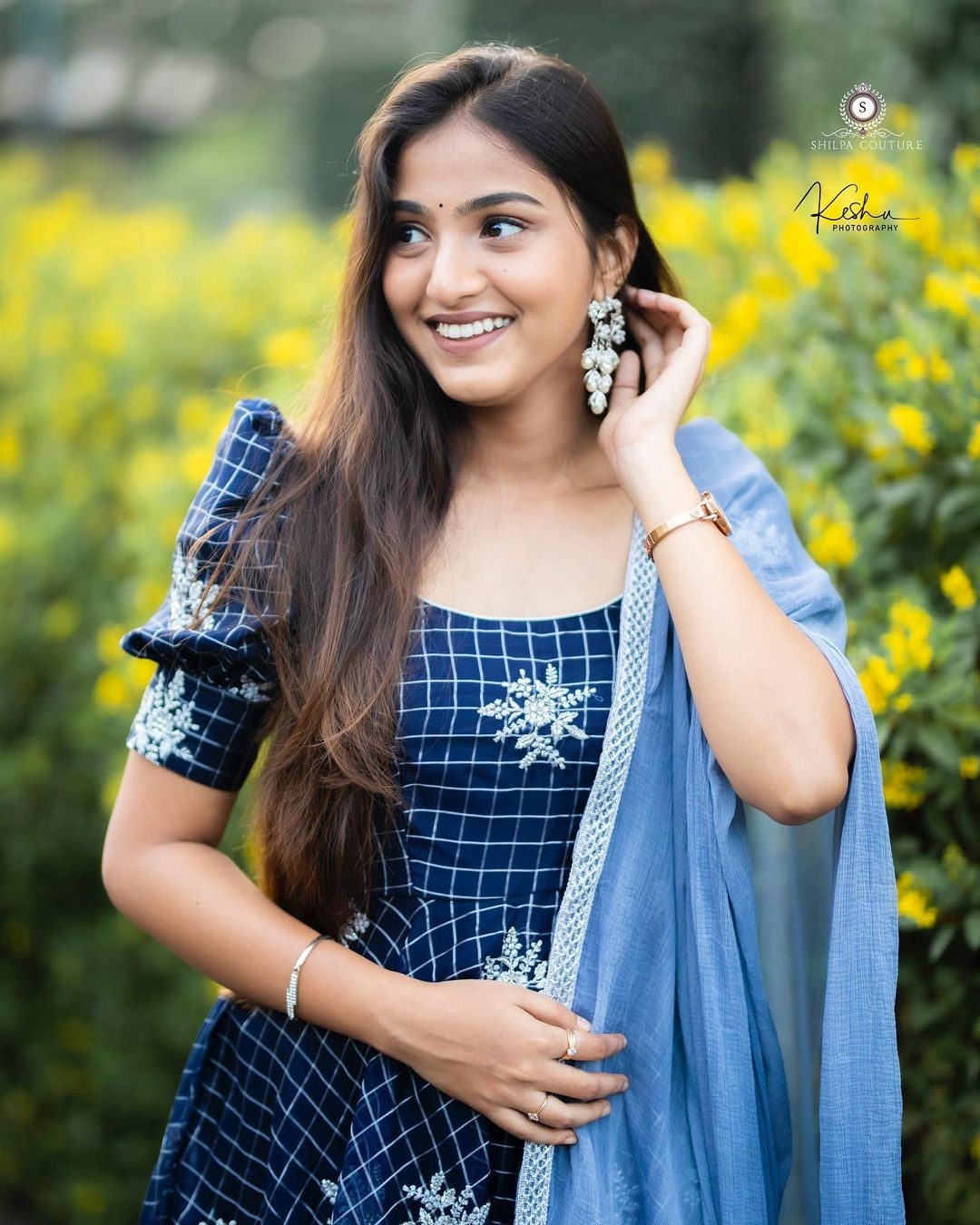 Pranavi Manukonda New Stills In Dress