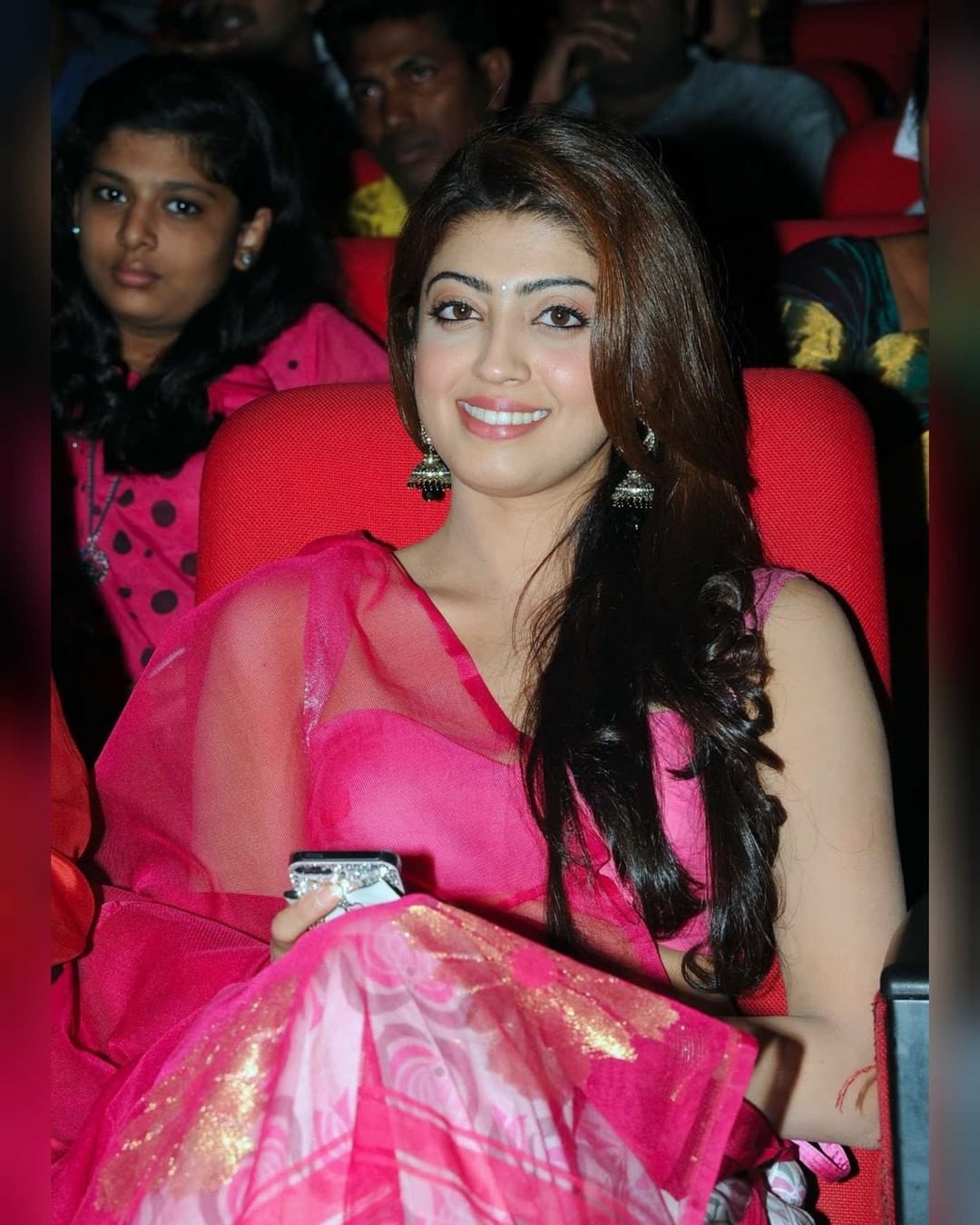 Pranitha Subhash pink dress photos