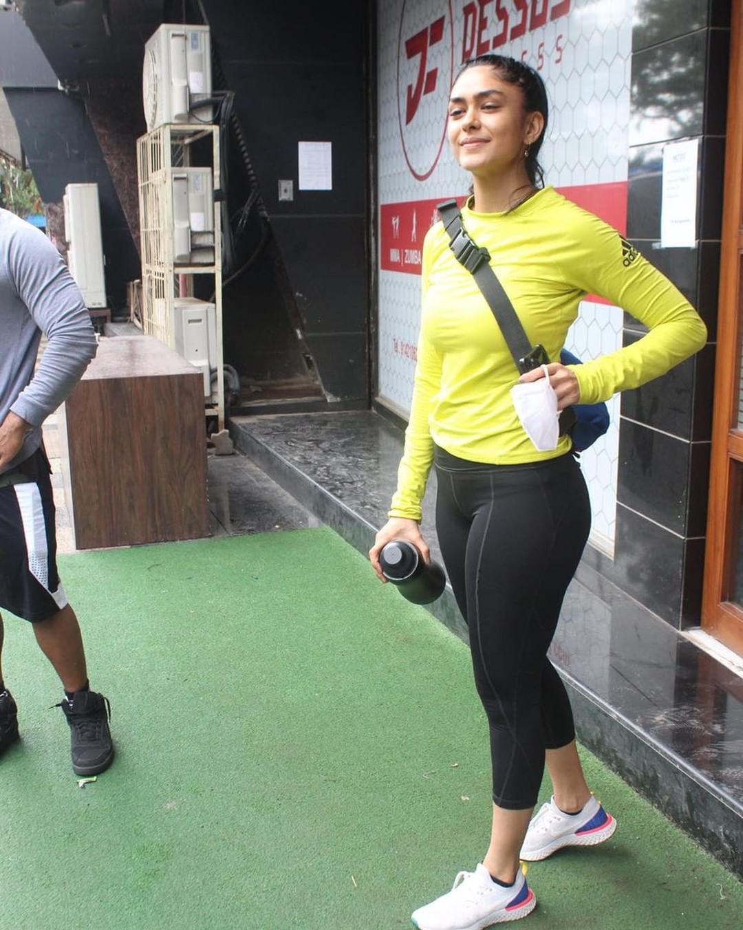 Sandalwood Actress Latest Photos Near GYM