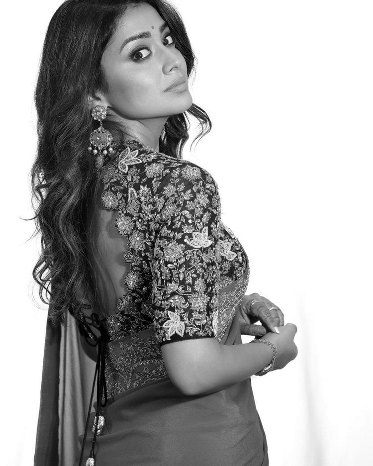 Shriya Saran Hot Pics In Saree