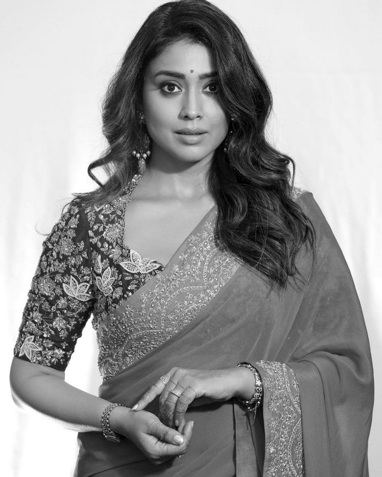 Shriya Saran Hot Pics In Saree