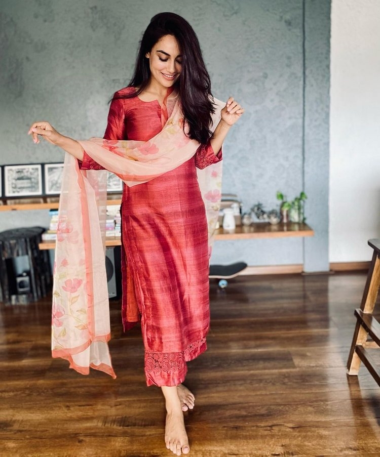 Surbhi Jyoti Images In Long Dress