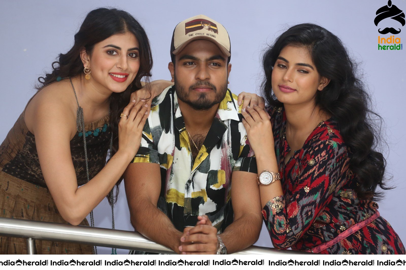 Actor Anurag konidena Photoshoot With Cairvee Thakkar And Shweta Set 3