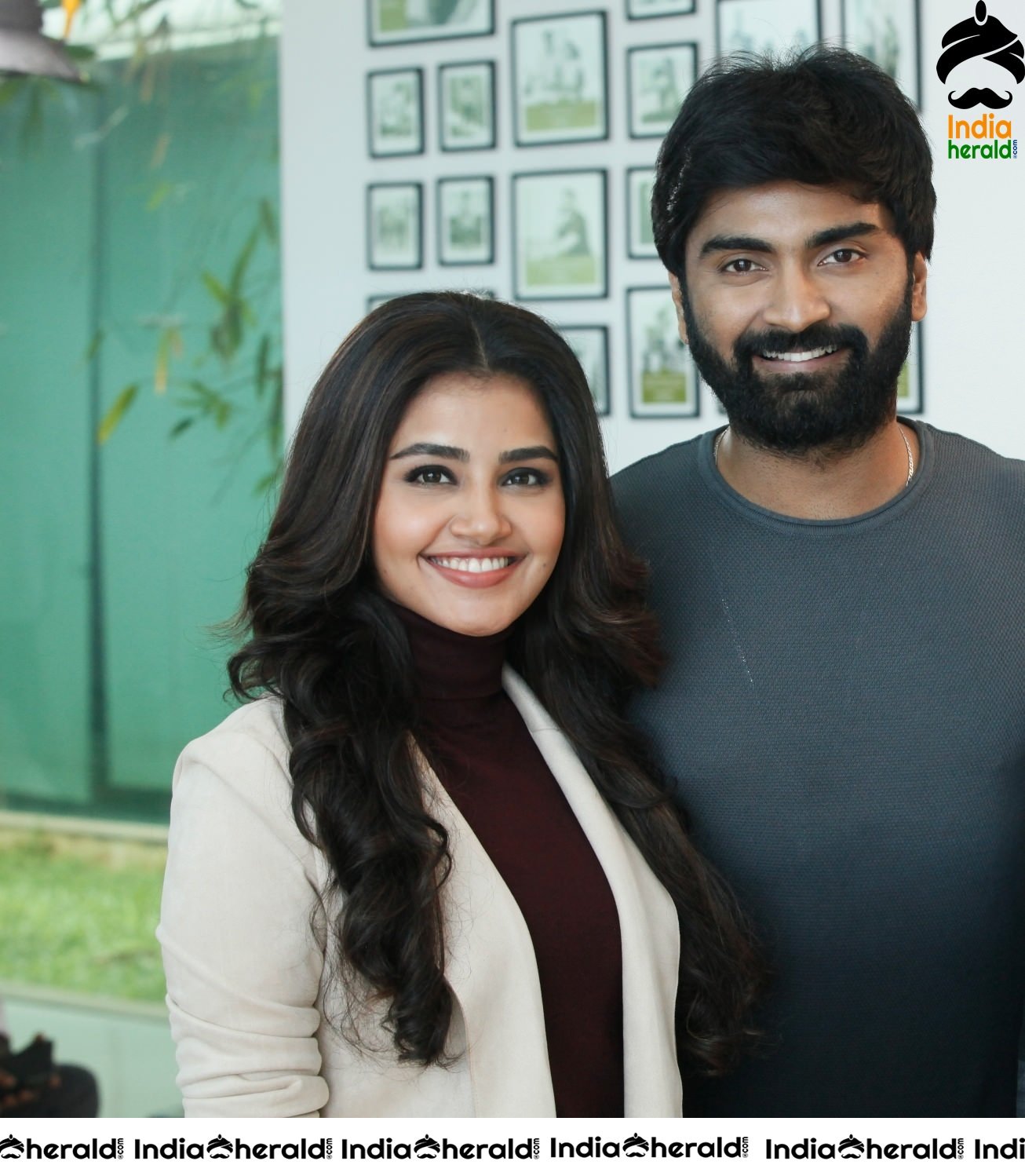 Actor Atharvaa Murali Latest Photos with Anupama Parameswaran