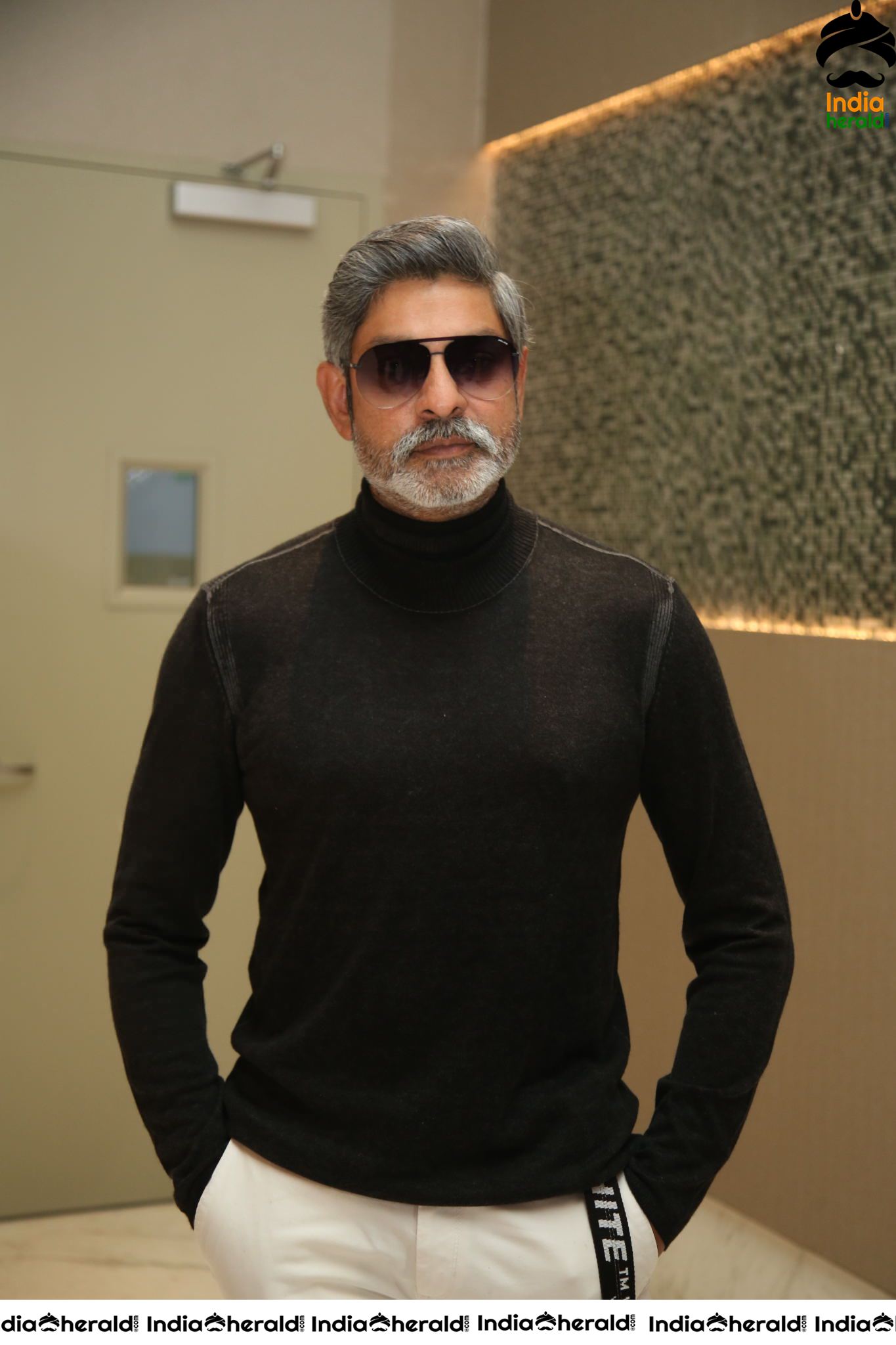 Actor Jagapathi Babu looking stylish with white beard Set 2