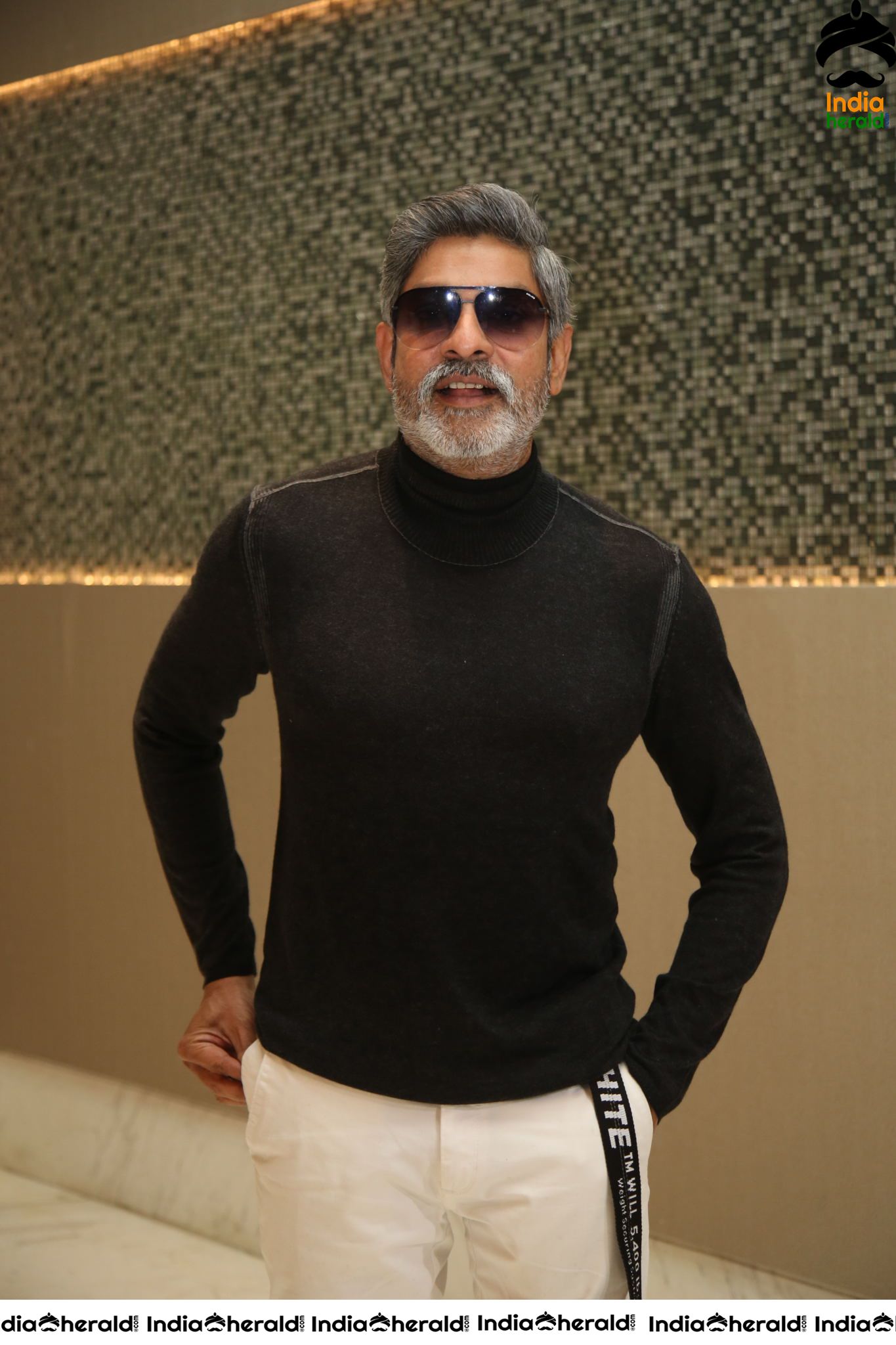 Actor Jagapathi Babu looking stylish with white beard Set 2