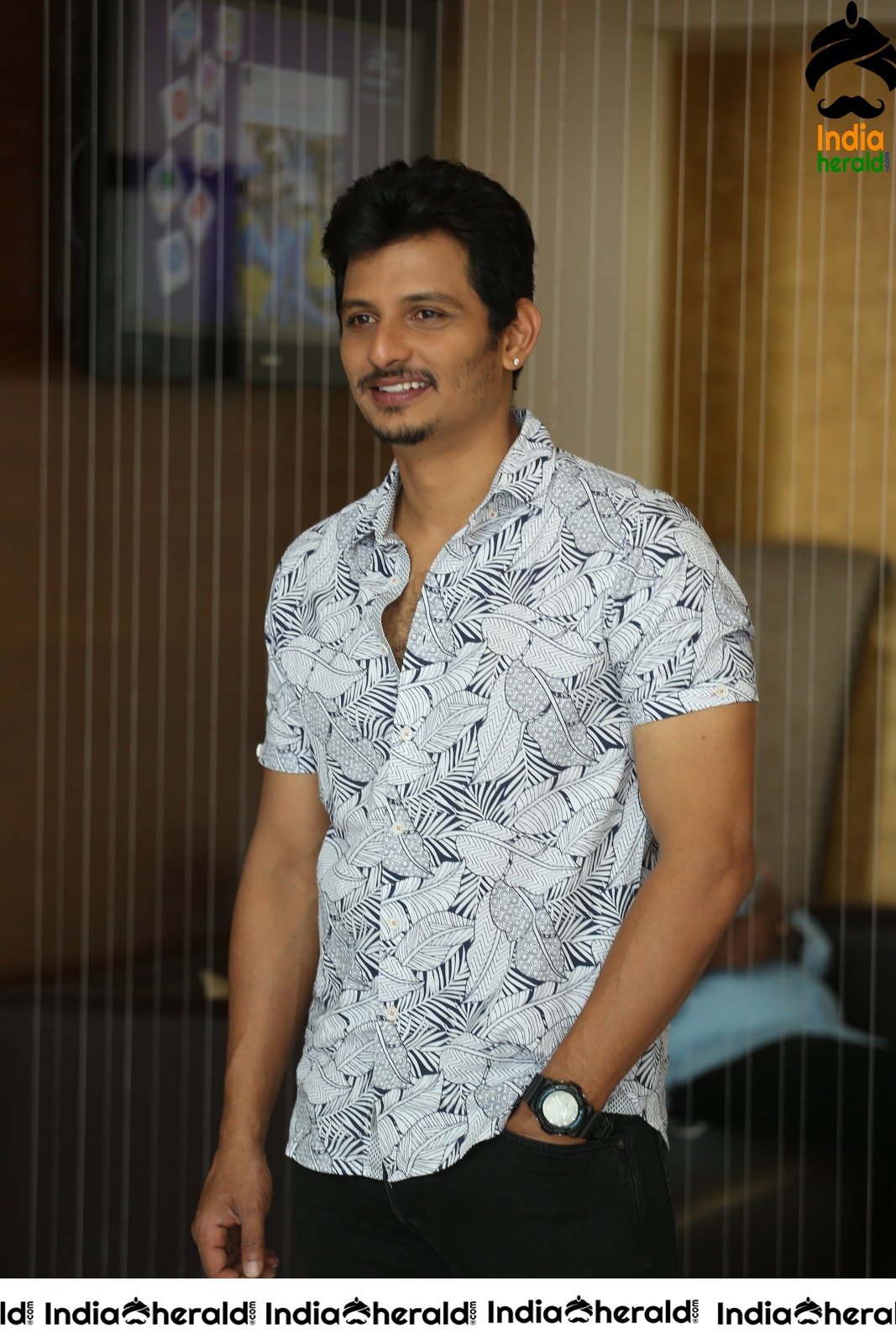 Actor Jeeva Latest Interview Clicks