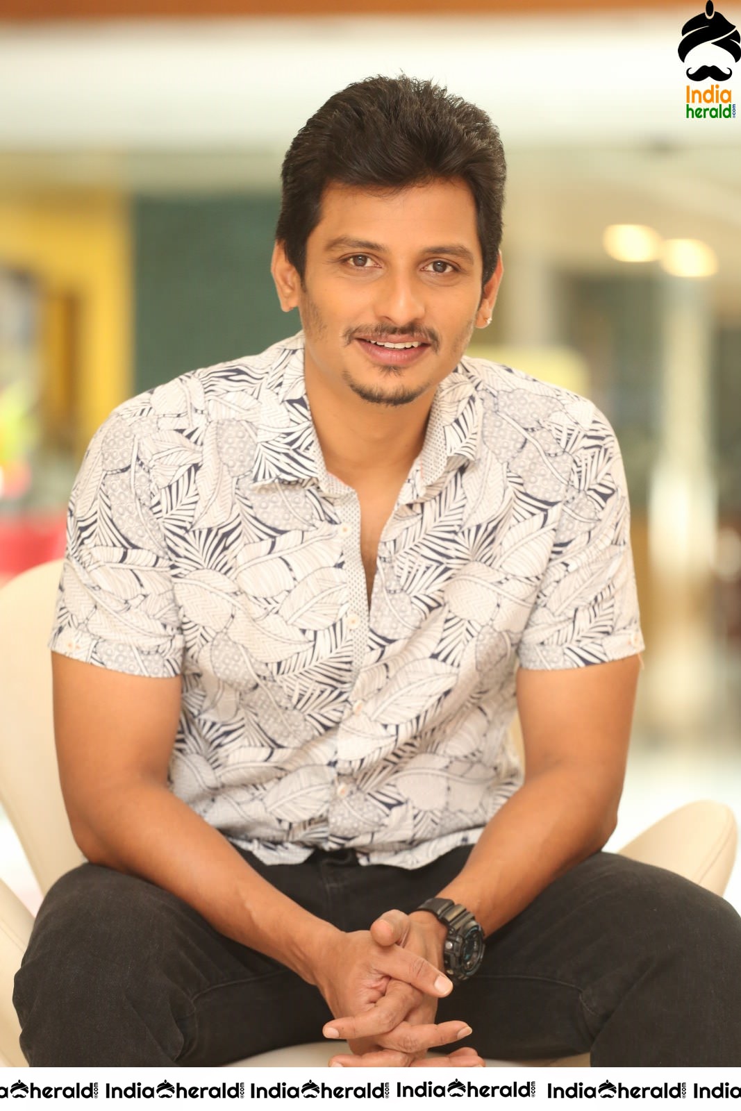 Actor Jiiva Interview Stills for his latest release Seeru movie Set 2