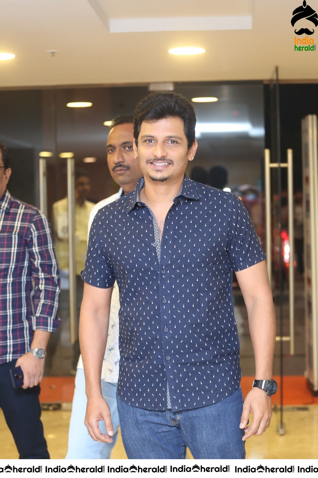 Actor Jiiva Latest Stills from Stalin Andarivaadu movie interview Set 1