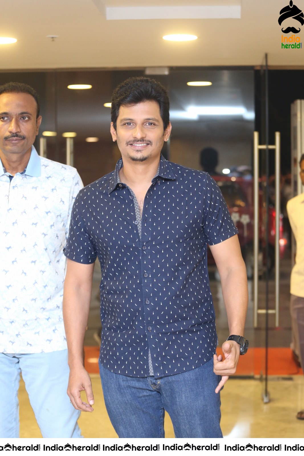 Actor Jiiva Latest Stills from Stalin Andarivaadu movie interview Set 1