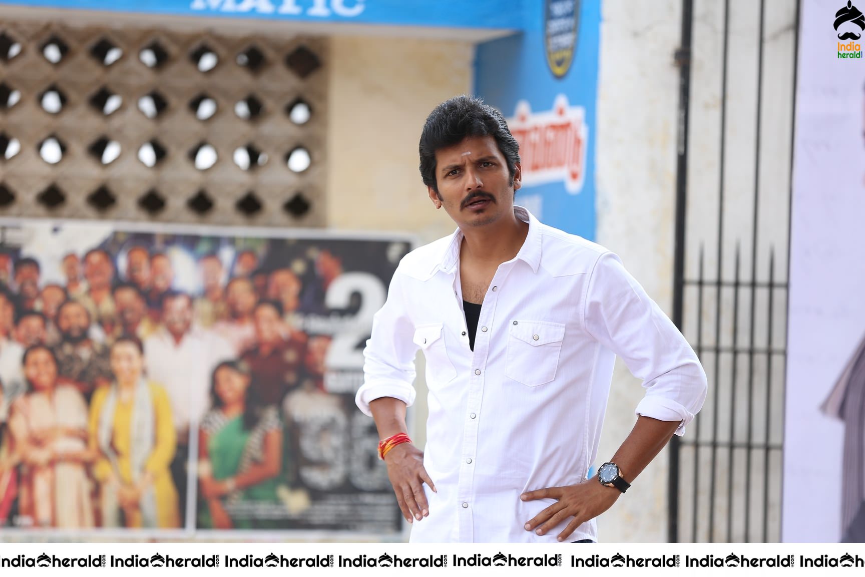 Actor Jiiva Photos from his recent Tamil release Set 2