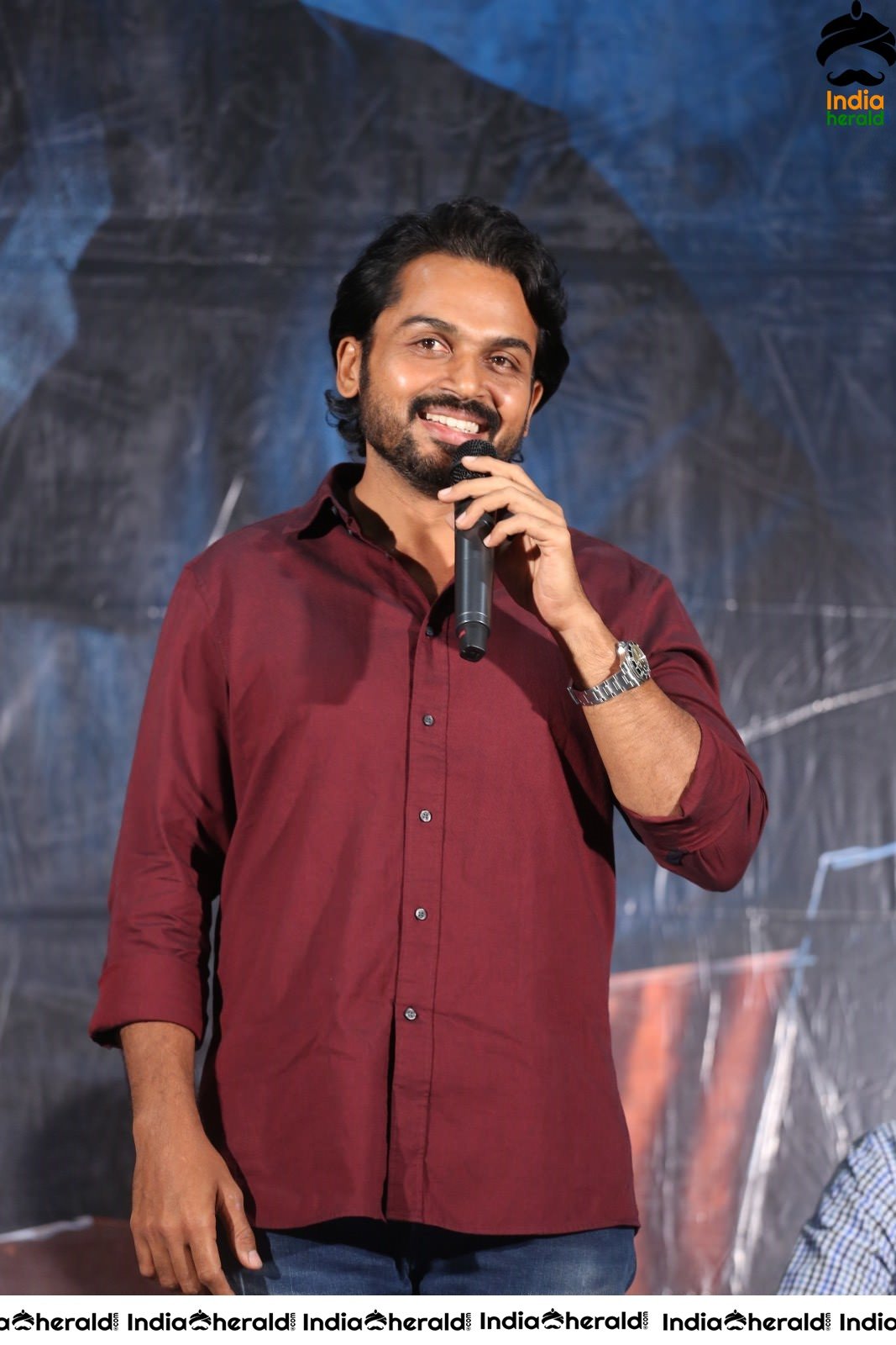 Actor Karthi Latest Stills from Khaidhi Success Meet Set 2