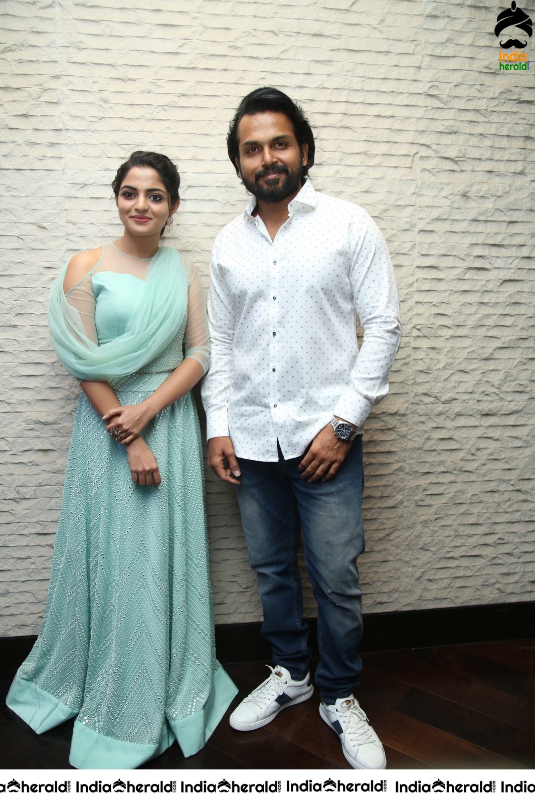 Actor Karthi Latest Stills with Nikhila for Thambi Movie Promotions Set 1