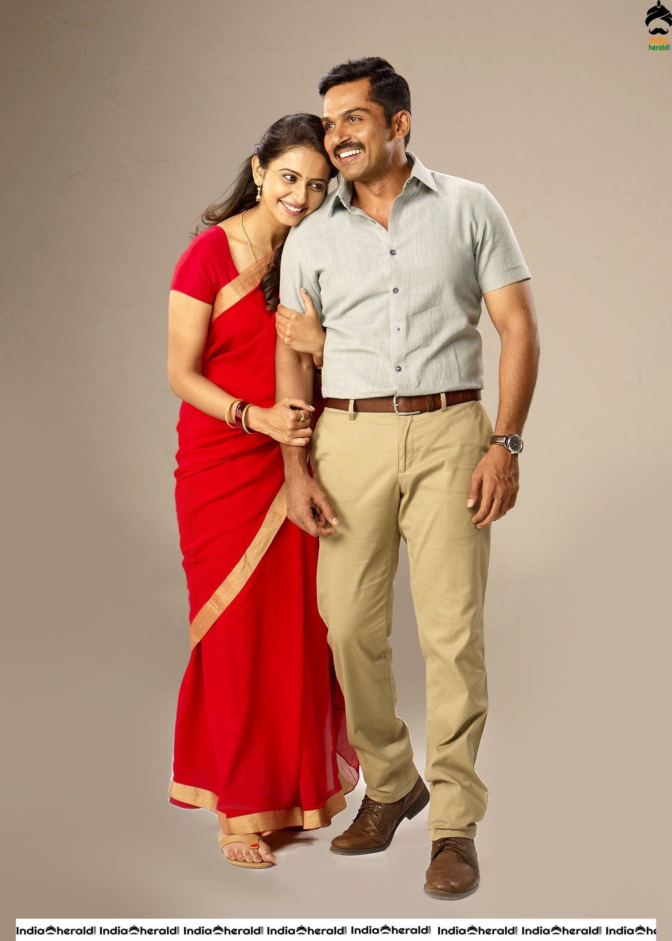 Actor Karthi Photos along with Hot Rakul Preet Set 1