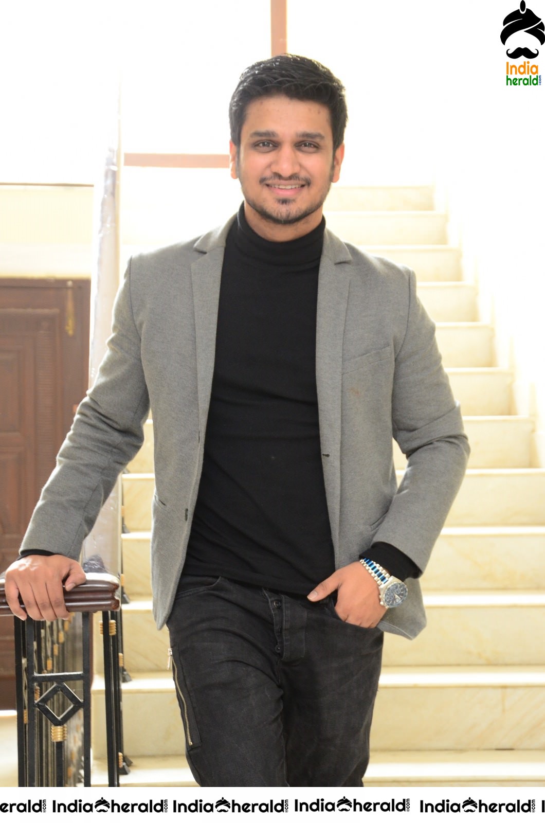 Actor Nikhil Sidhartha looking dapper in these stills Set 1