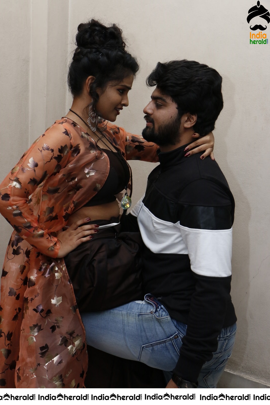 Actor Sreeram Nimmala Photos with Hot Actress Karonnya Kattryn Set 2