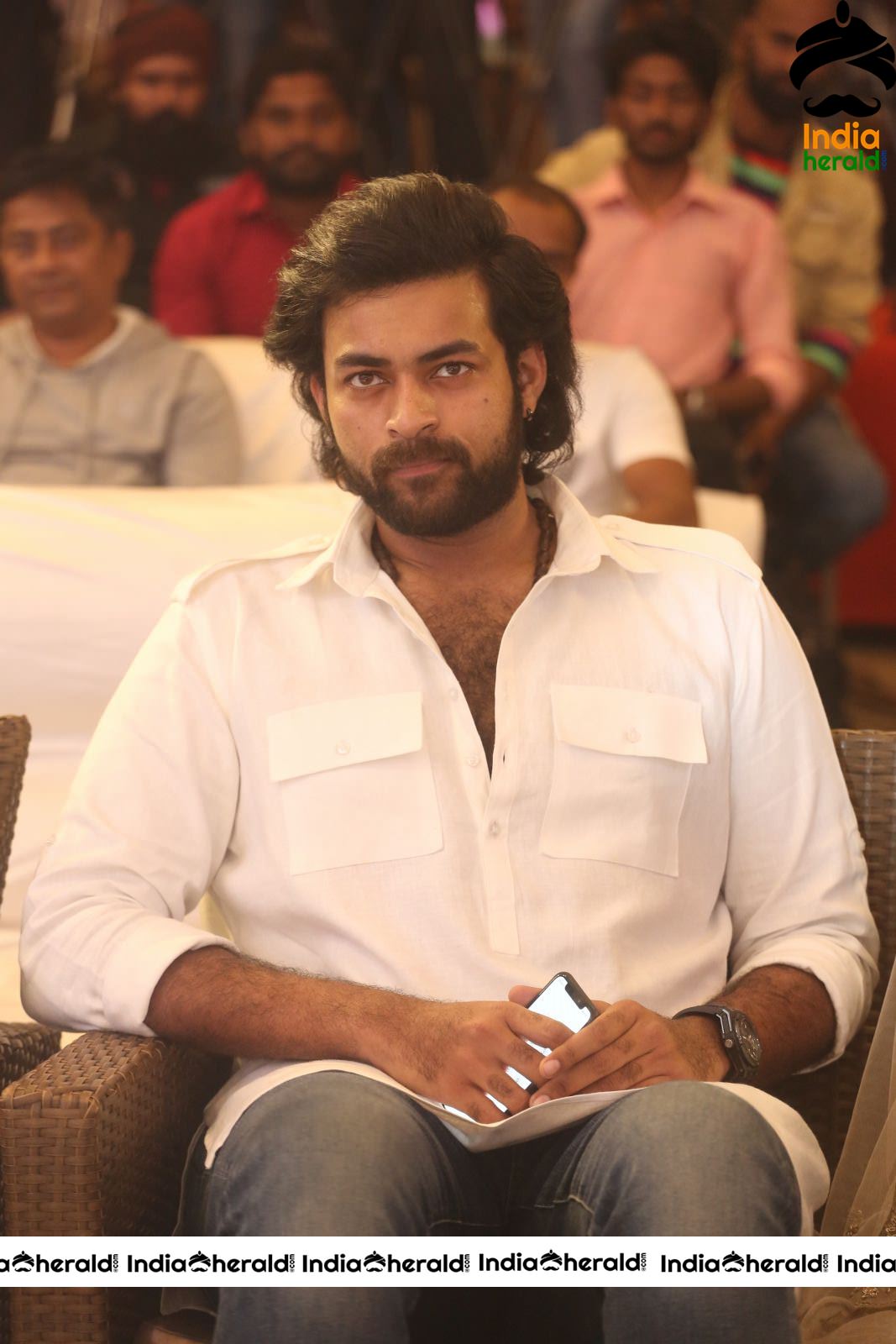 Actor Varun Tej Stills From Gaddala Konda Ganesh Movie Success Meet Set 1