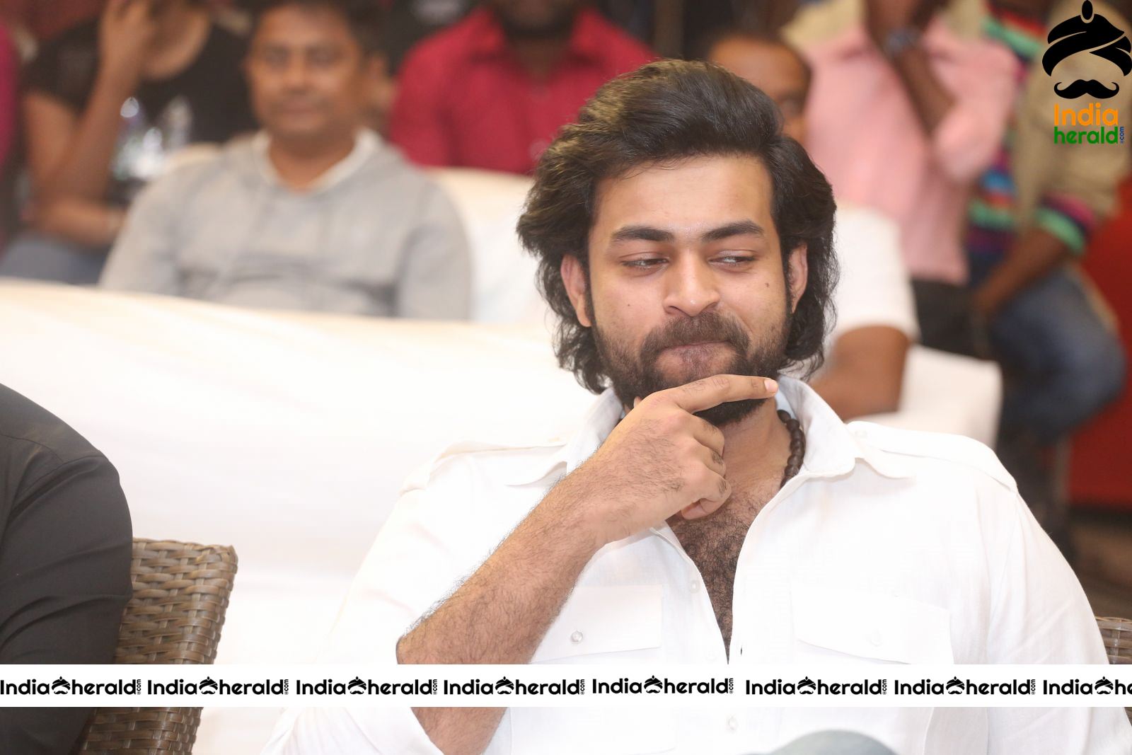 Actor Varun Tej Stills From Gaddala Konda Ganesh Movie Success Meet Set 1