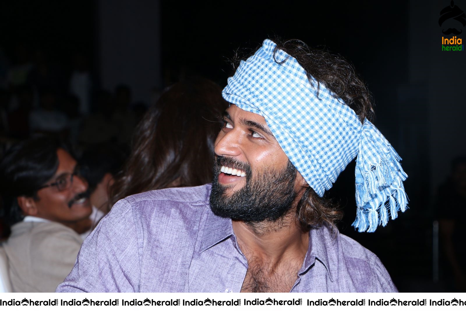 Actor Vijay Deverakonda Latest Photos in Lungi during WFL event