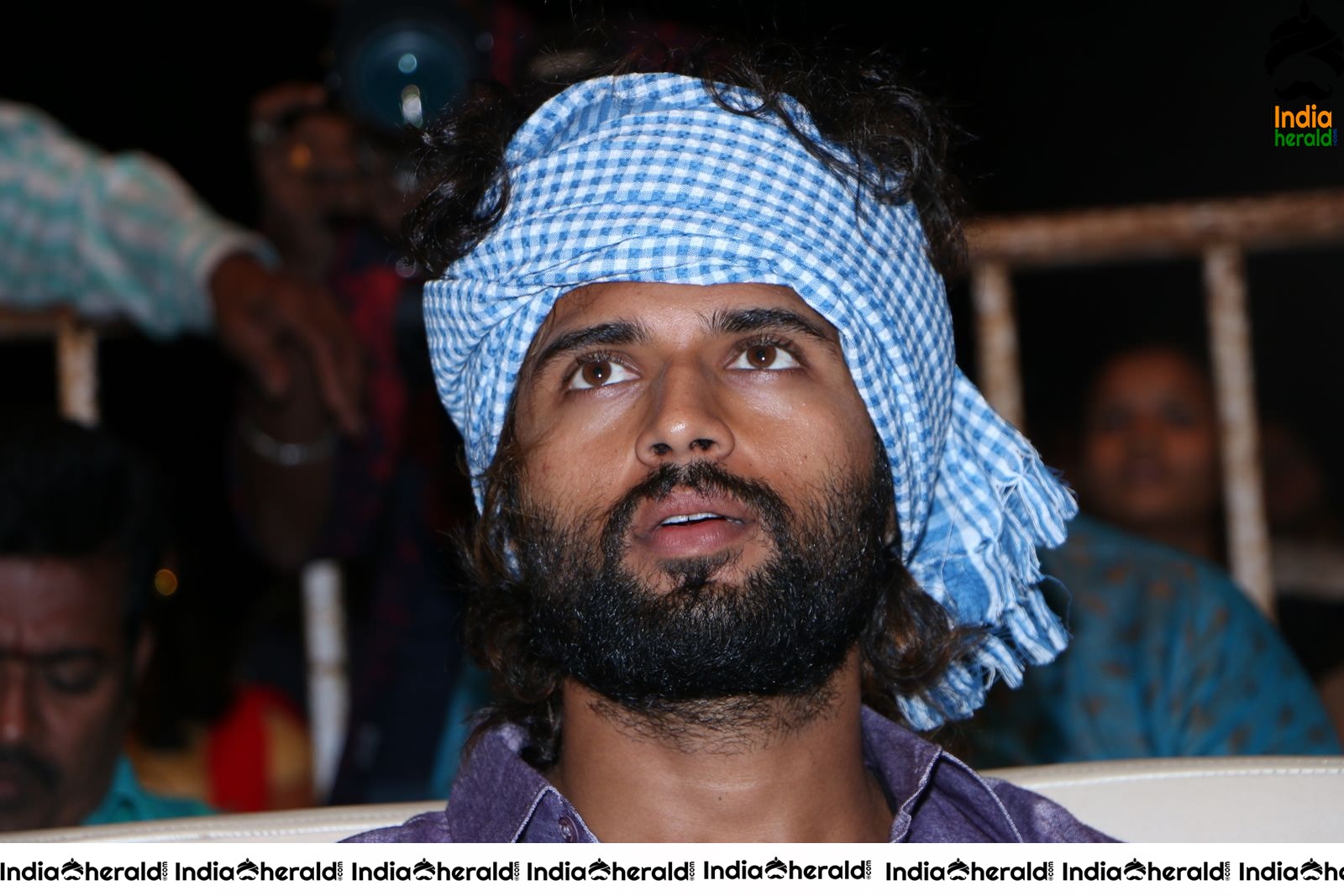 Actor Vijay Deverakonda Latest Photos in Lungi during WFL event