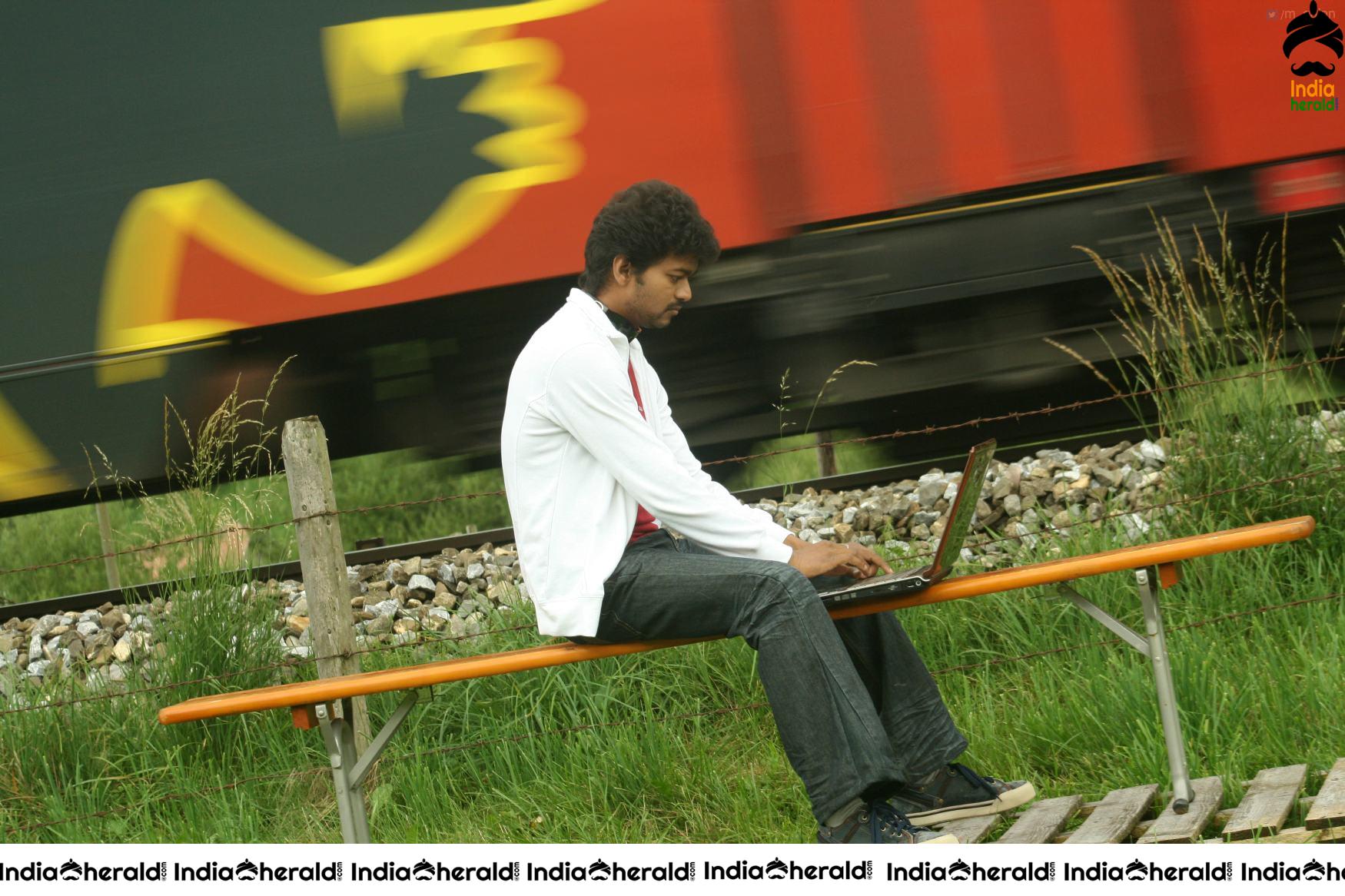 Actor Vijay Photos in Various attire during a Movie Shoot Set 1