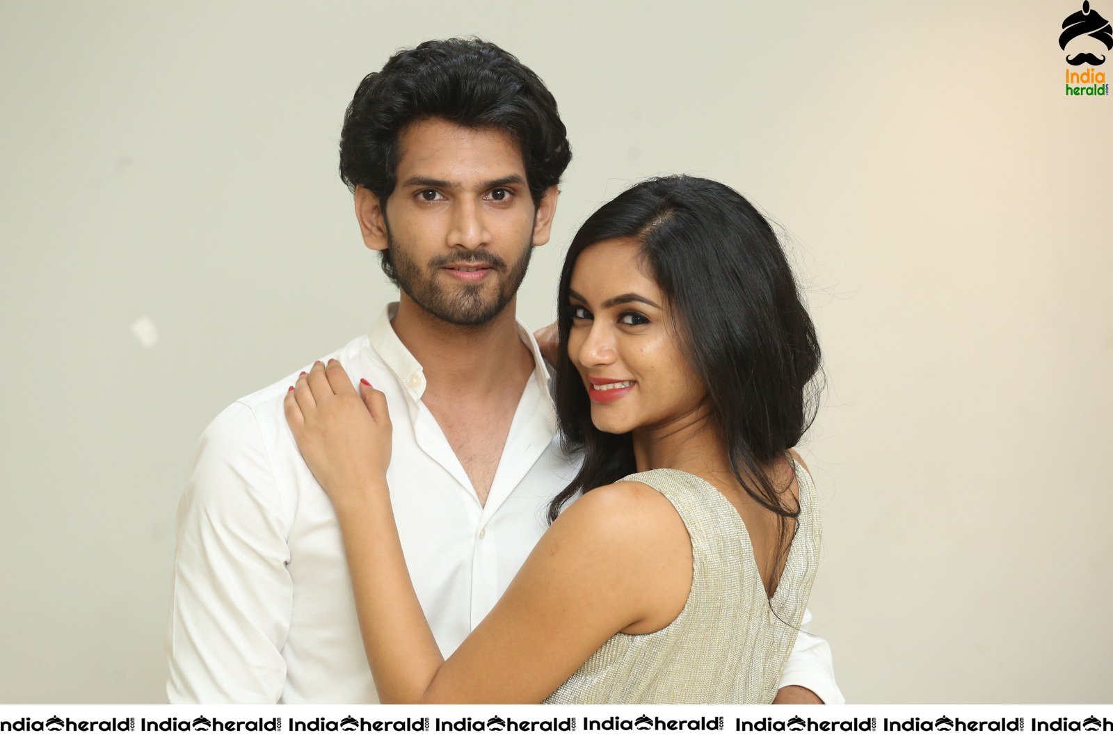 Actor Viraj Ashwin Latest Stills with the female lead Set 2