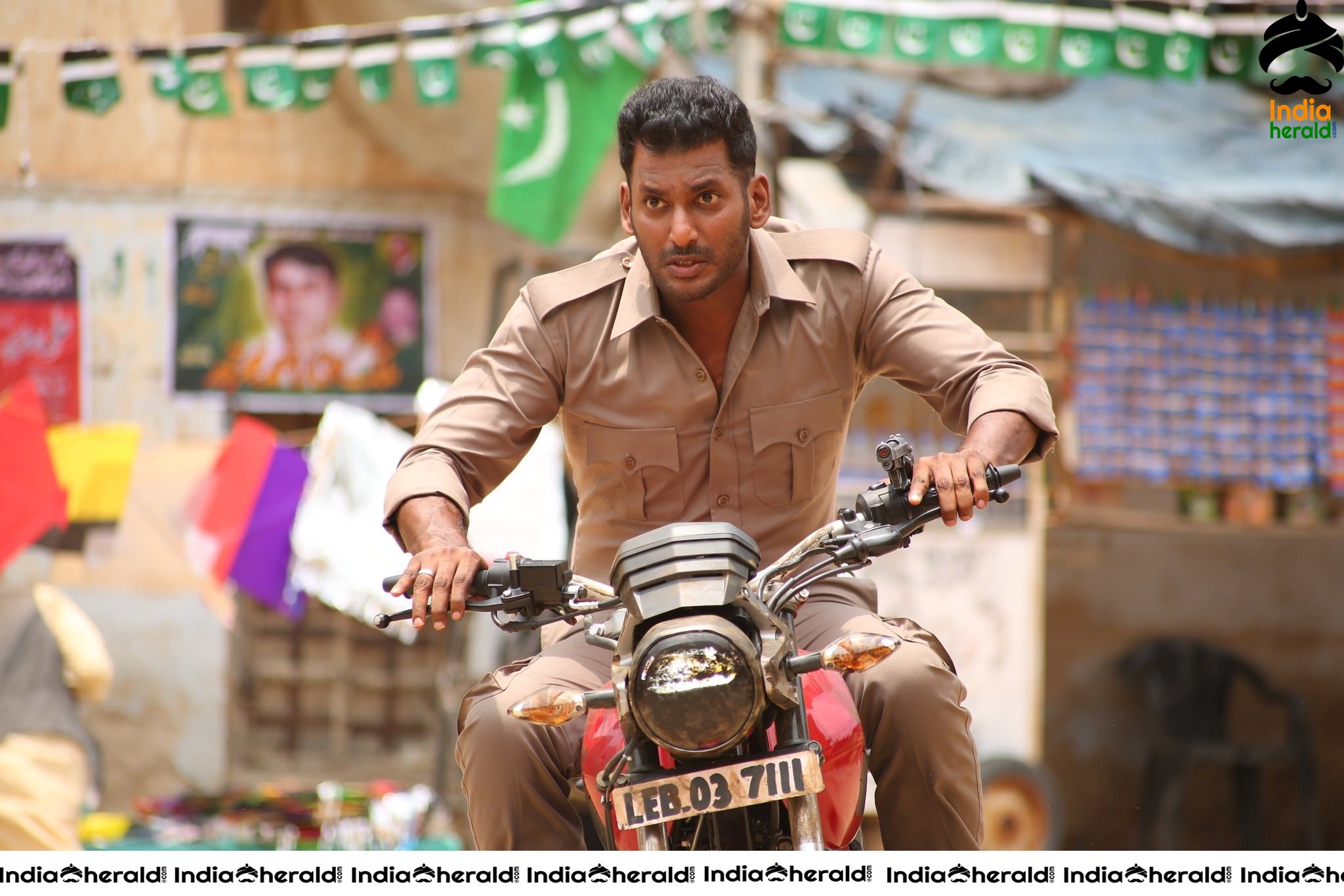 Actor Vishal stills from Action Movie