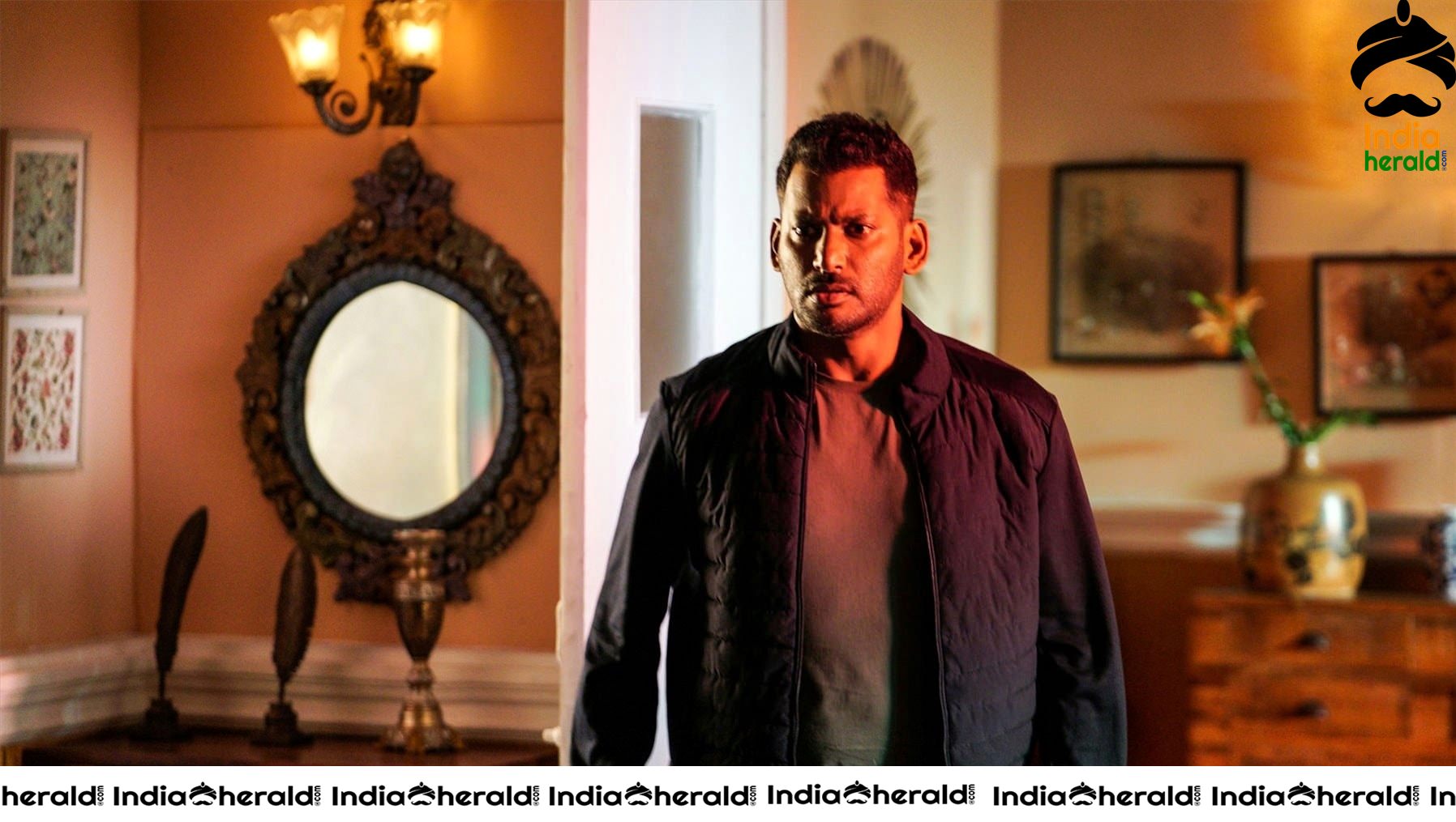 Actor Vishal stills from Action Movie