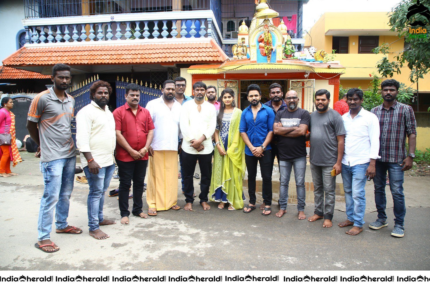 Debut Director Newton Prabhu Movie Pooja Stills Set 1